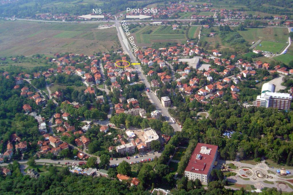 Apartmán Pansion Velickovic Niska Banja Exteriér fotografie